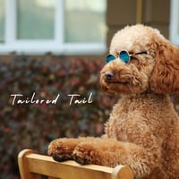 シンプル グレージュ くすみカラー 写真 ショップ チラシ A4 (1) - Tailored Tail (1)